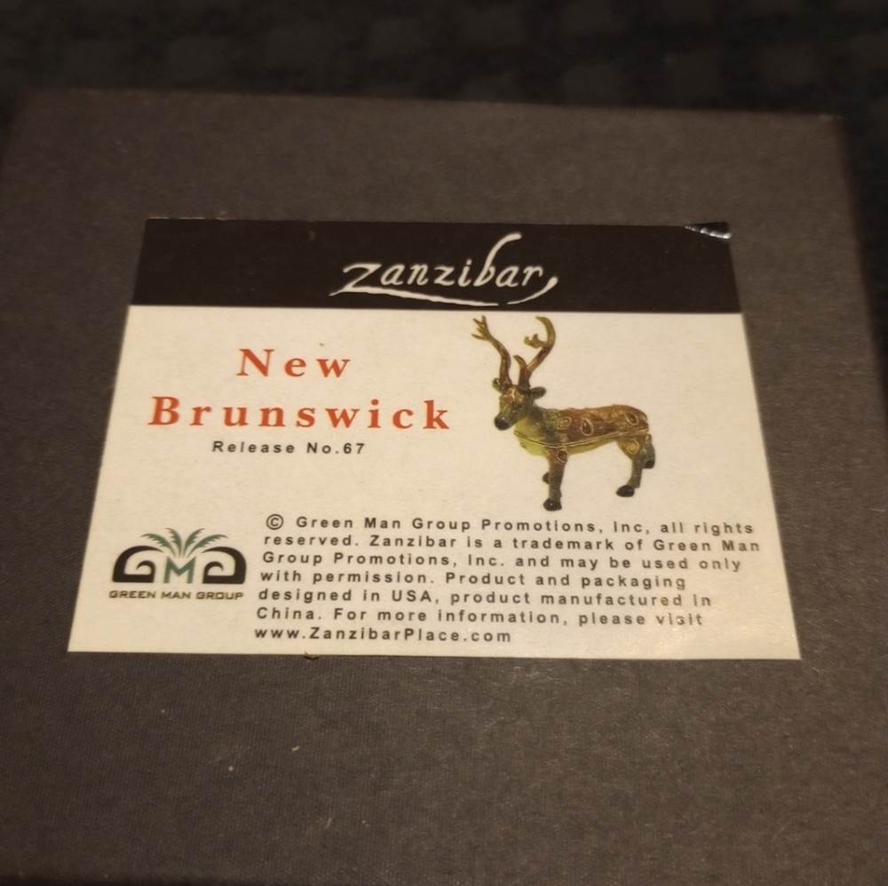 New Brunswick Reindeer Figurine